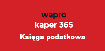 wapro kaper 365 - Księga podatkowa - Biznes