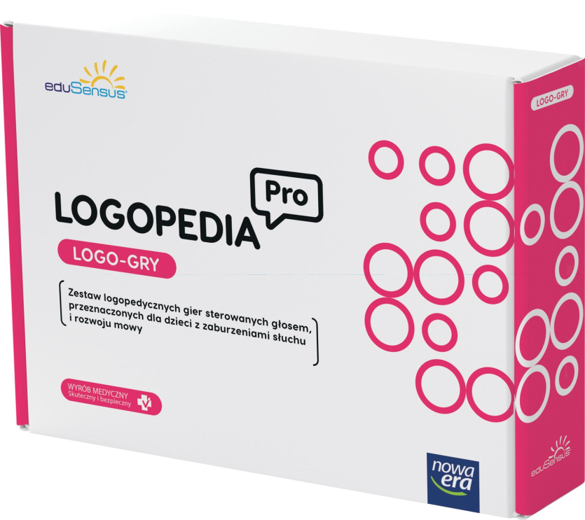 EDUSENSUS PAKIET LOGO-GRY PRO - Logopedia PRO KURIER GRATIS